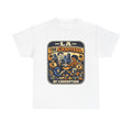 "Falconee | LA The Crapital of Corruption" Heavyweight Political Satire T-Shirt"-Gildan 5000